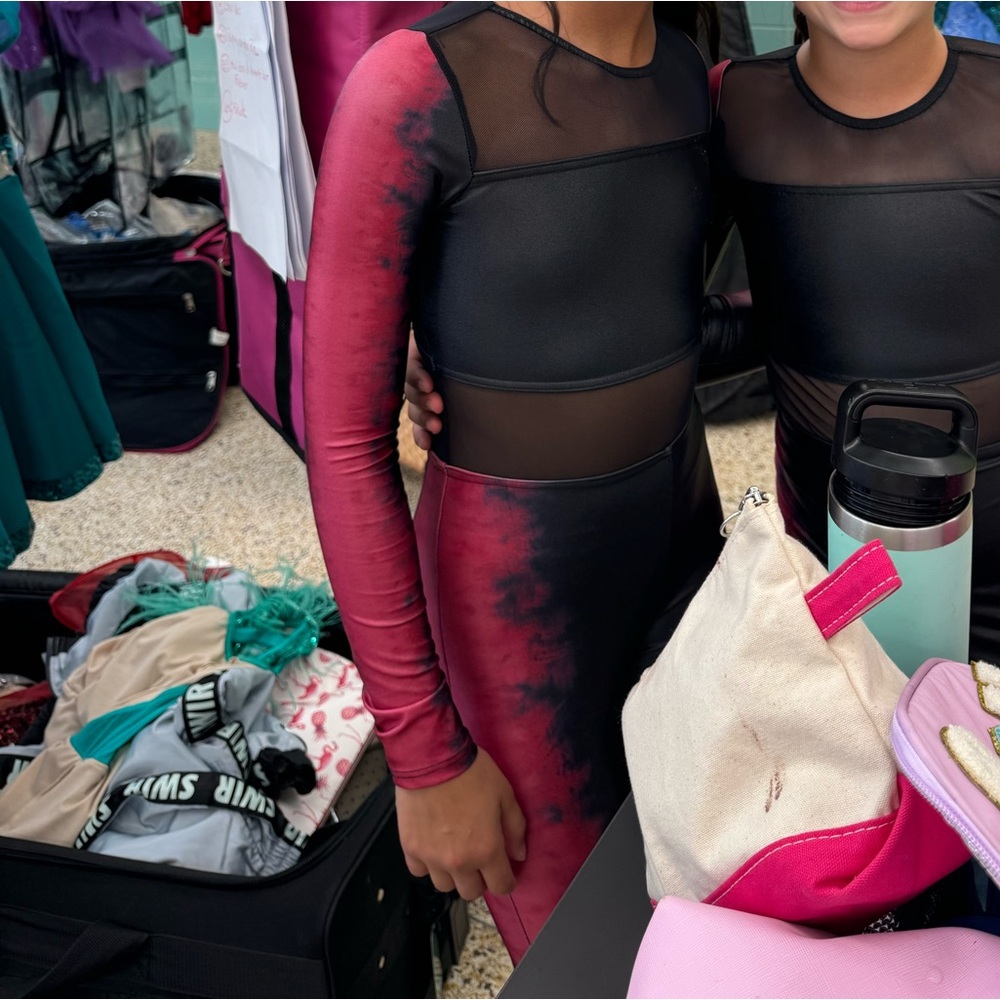 Black and Red Kids Costume